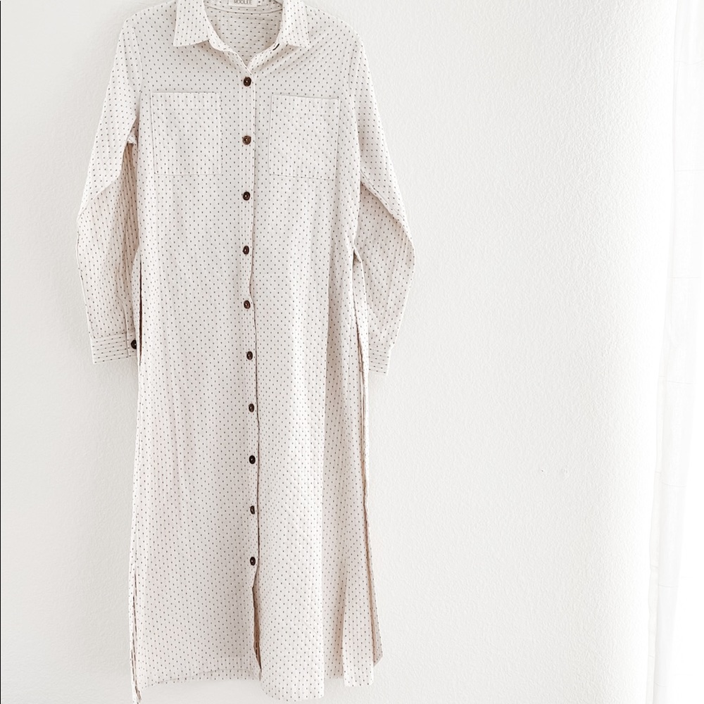 Off white dress from Roolee